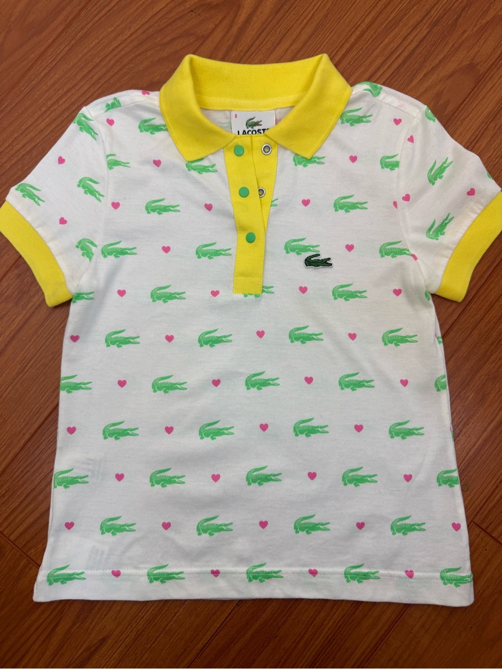 Lacoste Kids Polo Size 8